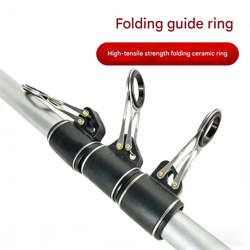 Fishing Rod Building Kit - 1PCS Rvs Vissen Gids Set 16.2mm