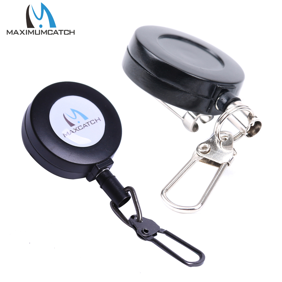 Fishing Rod Ice - Maximumcatch Fly Fishing Zinger Retractor Blauw