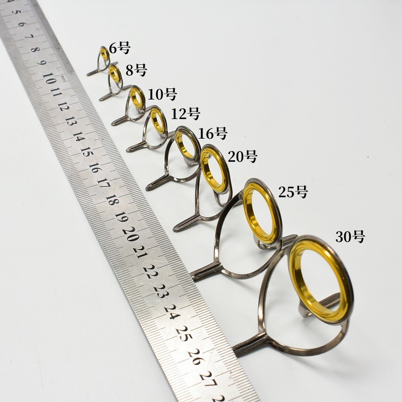 8 stuks visgerei roestvrijstal - Fishing Rod Tip Replacement recensie en prijs