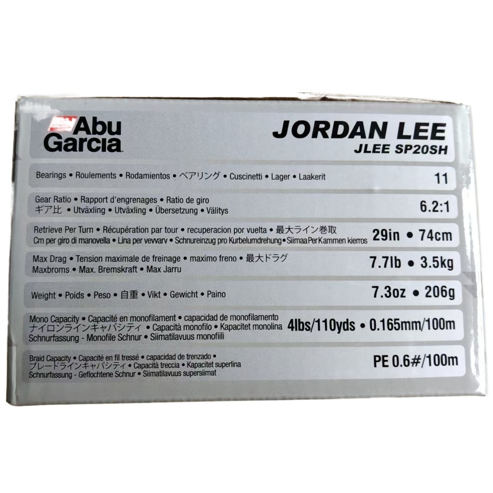 Abu Garcia JLEE SP20SH Spinhen - Abu Garcia Reel Revo recensie en prijs